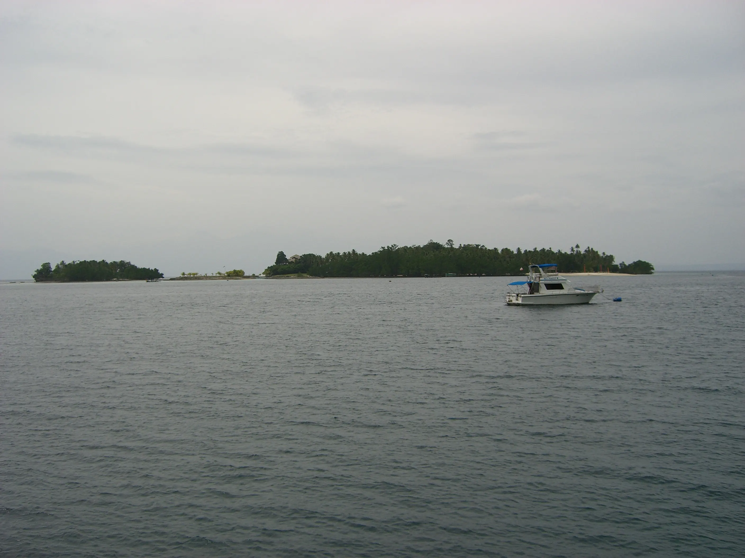 2006 Feb - Overlooking the islands around Samal island - Davao